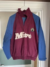 Burnley Football Club Retro Drill Top 1994 Size Medium