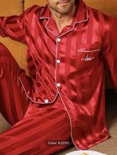 Two piece sets men's pajamas