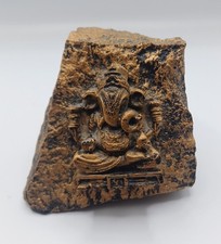 Gold Ganesha Statue Hindu deity remover of obstacles god wisdom Ganesh Hinduism