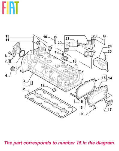Genuine fiat camshaft - genuine,
