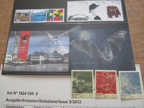 Swiss postage stamps year - swiss,