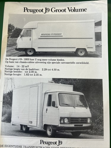 Peugeot groot volume - volume, van