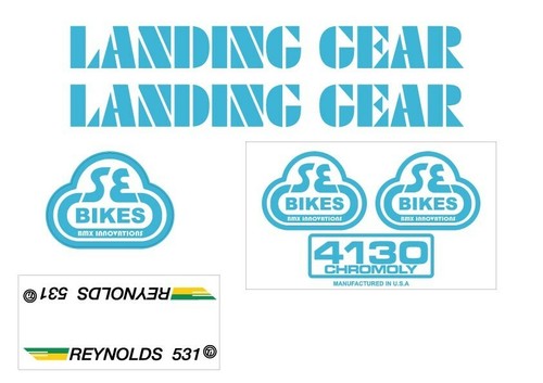 Racing quadangle decal - decal, set