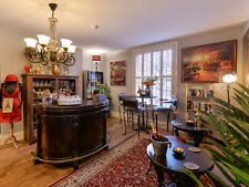 Mahogany Home Bar Victorian Style Handcrafted in France 