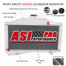 2 Row Aluminium Radiator For