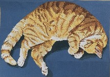 Ehrman Tapestry Large Needlepoint Kit , Marmalade Cat by Elian McCready,  New
