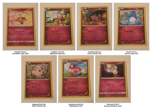 Pokémon tcg fairy lot - pokémon,