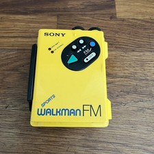 Sony Sports Walkman FM Yellow