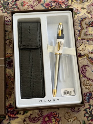 Cross townsend pen gold trim - gold, &