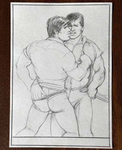 Nude adam drawing bara - nude, muscle
