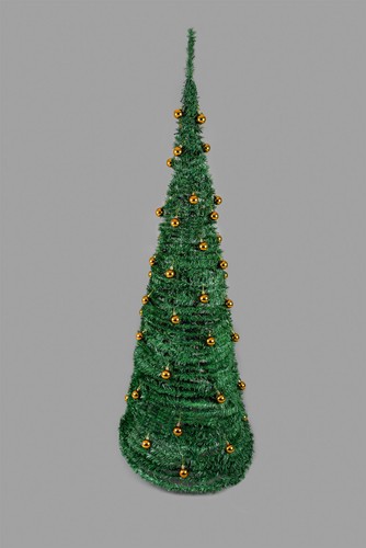 6ft pop christmas tree - up,