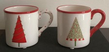 Set of 2 Christmas Tea Cups