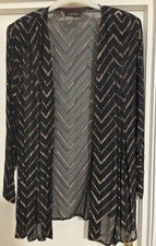 Masai black chiffon size 22