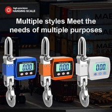 0.05-500kg LCD Digital Scale Crane Scale Portable Industrial Electronic Scale