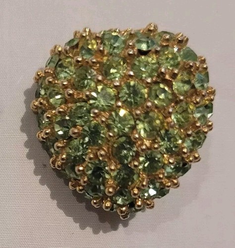 Vintage green heart shaped - vintage,