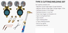 Parweld Oxygen Acetylene Type 5 Cutting and Welding Set Contractors E Kit