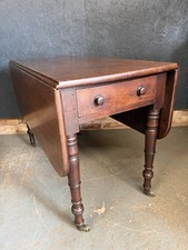 Antique dining table drop - dining, table,