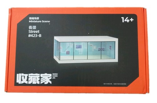 Diecast garage diorama - garage,