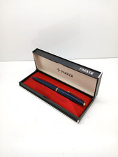 BLUE PARKER FOUNTAIN PEN