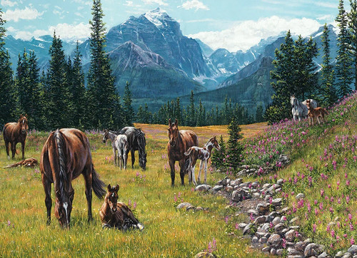 Cobble hill puzzles horse - puzzles,