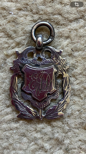 Antique silver pocket - , watch