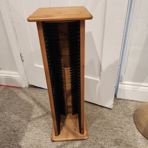 Vintage solid wood storage - cd,