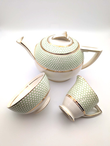 Beautiful vintage art deco tea - vintage,