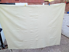 Vintage Wool Cream Blanket