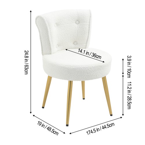 Teddy plush upholstered makeup - plush,
