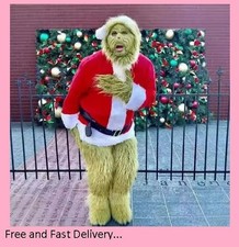The Grinch Christmas cosplay