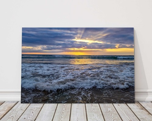 Atlantic waves sunset - at, from