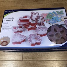 Progressive Bakers Cookie Cutter And Stencil 24 Piece Set