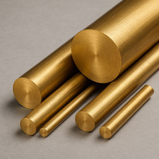 Solid Brass Round Bar Rod