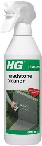 Headstone cleaner spray - hg,