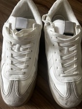 Zara Men’s White Street Trainers Men’s Size 43 Used Once