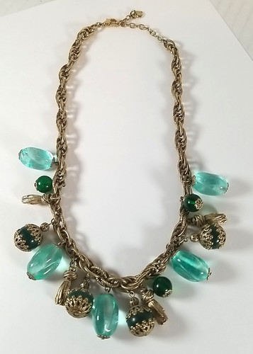 Carolee vintage green gold - green,