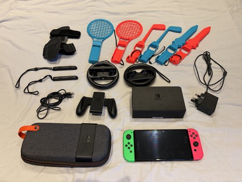Nintendo switch oled bundle - switch,