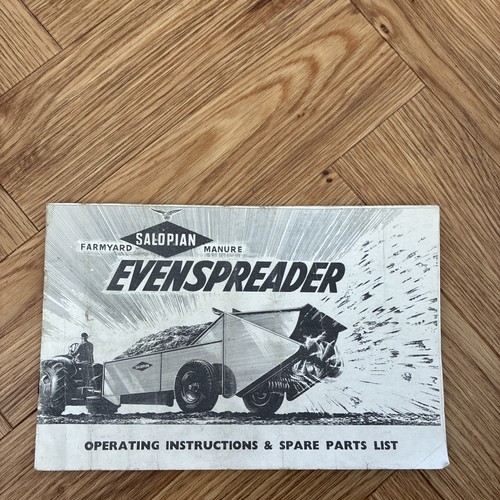 Salopian farmyard evenspreader