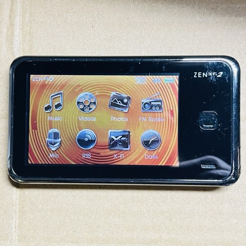 Creative zen fi2 16gb mp3 - x-fi2,