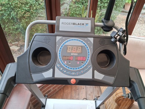 Roger black treadmill - black,