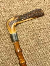 Antique Whangee Bamboo Walking