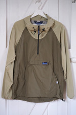 Vintage 90s Penfield Pac Jac, Hooded Nylon Wind-Cheater, Khaki/Stone, US: Small