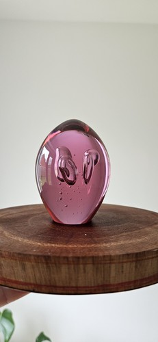 Cranberry glass balloon - cranberry,