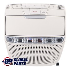 Mercedes W205 Roof Cabin Lamp Switch Panel Lamp White Sunglasses Storage