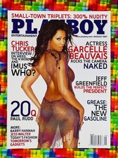 💋💋💋Playboy Magazine August 2007 Garcelle Beauvais Tamara Sky PB1💋💋💋