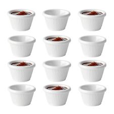 12x Tableware Fluted Ramekin