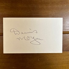 Dennis Morgan Signed