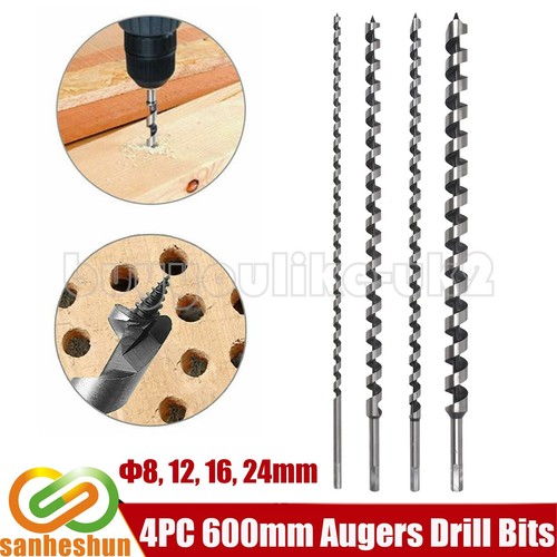 4pc auger bit set wood - 4pc,