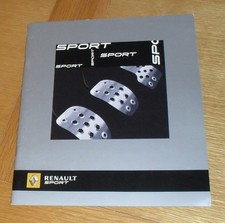 Renault Sport Brochure 2006 -