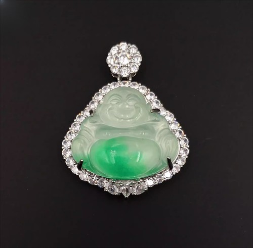 Nature jade laughing buddha - laughing,
